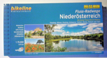 Bikeline Radtourenbuch Fluss-Radwege Niederösterreich - Kamp-Thaya-March-Radweg, Triesting, Gölsen, Piesting, Schwarza, Traisen, Donau, Pielach und Ybbs